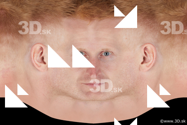 Male head texture