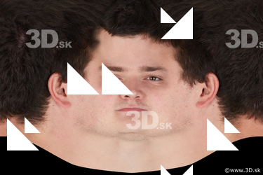 Male head texture