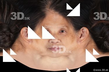 Female head texture