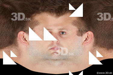 Male head texture