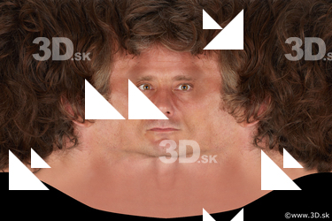 Male head texture