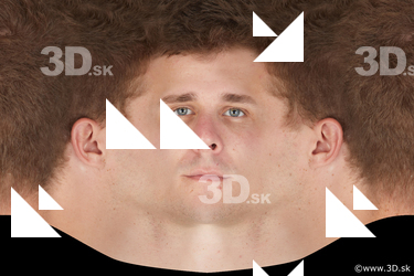 Male head texture
