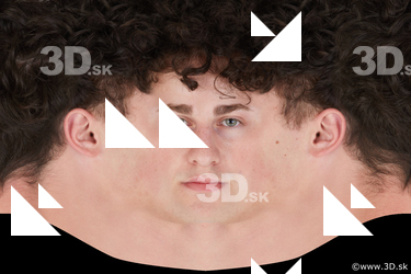 Male head texture