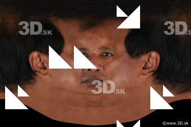 Male head texture