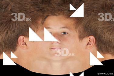Male head texture