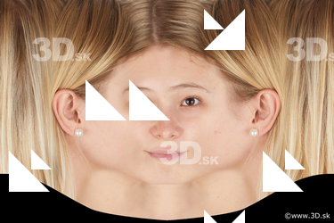 Female head texture