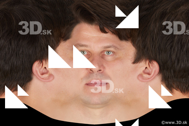 Male head texture