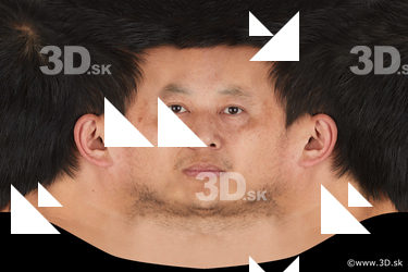 Male head texture