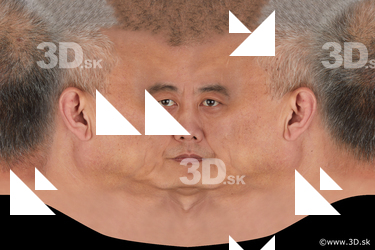 Male head texture