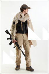 Reece Bates Sniper Pose 1