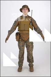  Photos Casey Schneider A pose in Uniform Marpat WDL 