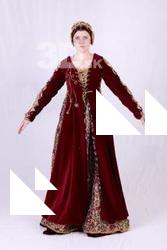  Photos Miana in Historical Dress 73 