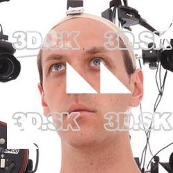 Retopologized 3D Head scan of Rylen Cannon Source Images
