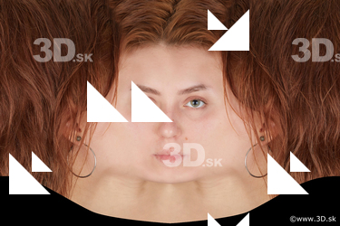 Female head texture