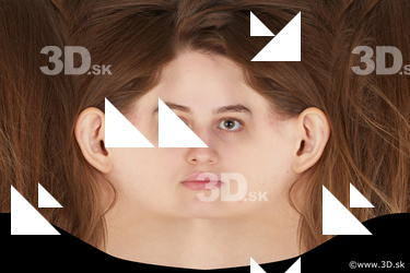 Female head texture