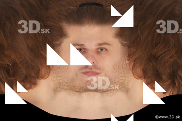 Male head texture
