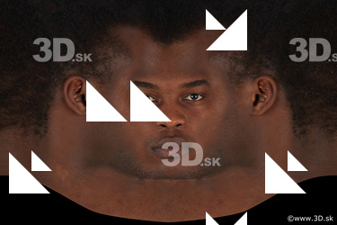 Male head texture
