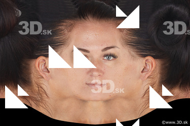Female head texture
