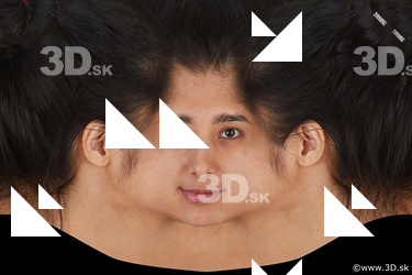 Female head texture