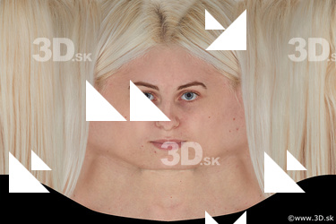 Female head texture
