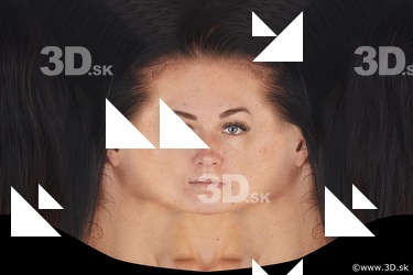 Female head texture
