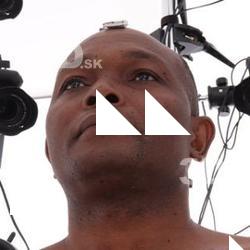 Retopologized 3D Head scan of Ghalen Wilson