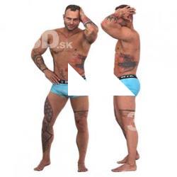 Garrott Raw Daily Pose Scan Underwear Flexing