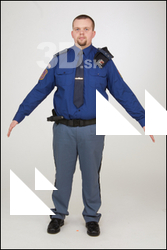  Clifford Doyle Prison Guard A Pose 
