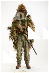  Brandon Davis in Ghillie Suit Standing 