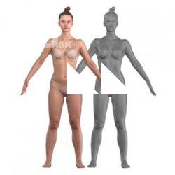 Babbie Cleaned A Pose Underwear