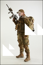  Luis Donovan Soldier with Gun 
