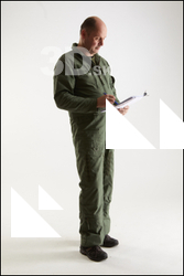  Jake Perry Military Pilot Pose 1 