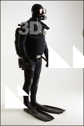  Jake Perry Scuba Diver Pose 5 