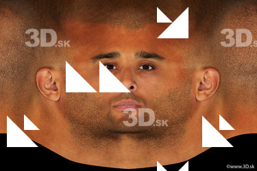 Male head texture