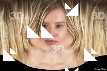 Female head texture