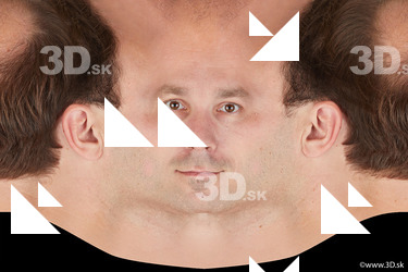 Male head texture