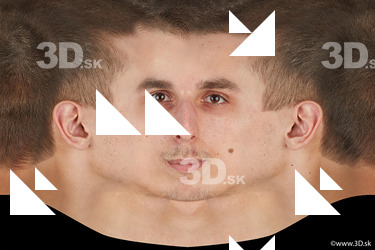Male head texture