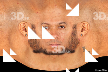 Male head texture