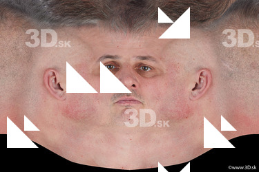 Male head texture