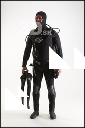  Jake Perry Scuba Diver Pose 1 