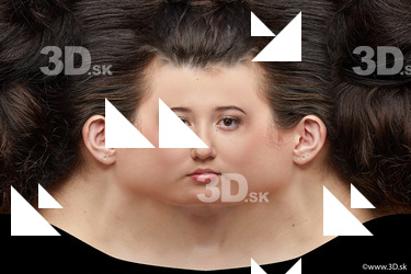 Female head texture