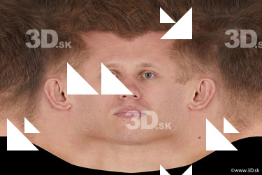 Male head texture