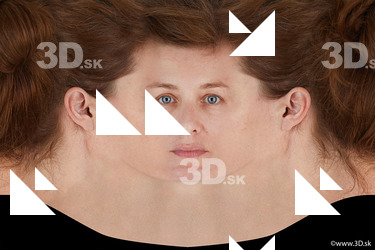 Female head texture