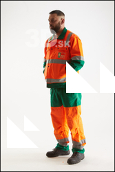  Kyle Riley Garbage - Collector Pose 4 