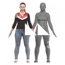 Judith Rush Cleaned A Pose