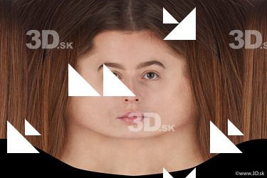 Female head texture