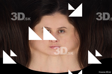 Female head texture