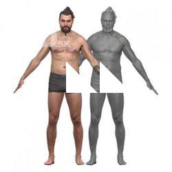 Turgen Clean A Pose scan Underwear