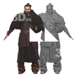 Turgen Mongol Clean A Pose Scan
