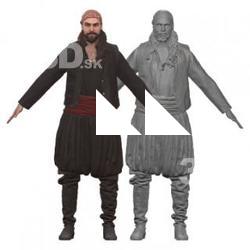 Turgen Pirate Clean A Pose Scan